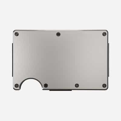 Japán acél silver Fém Bankkártyatartó