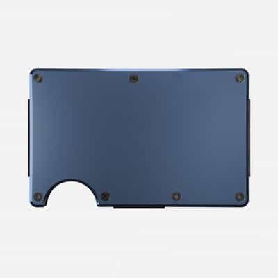 aluniminium navy blue Fém Bankkártyatartó