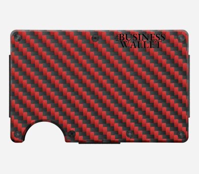 red carbon 3k Businesswallet