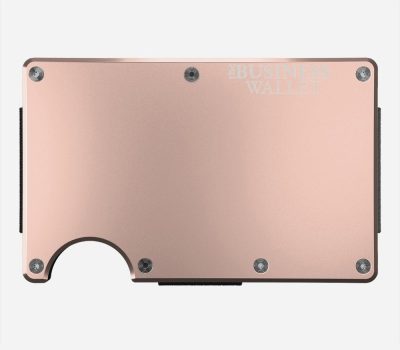 rose gold businesswallet